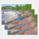 Search for scenery landscape wrapping paper Trees