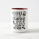 Search for keeps me going coffee mugs Religious