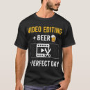 Search for video editor tshirts Film maker