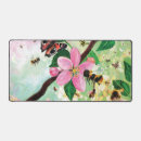 Search for flowering spring tree mousepads Bees