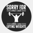 Search for funny weightlifting stickers Gym