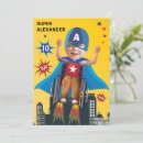 Search for flying superhero invitations For kids
