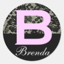 Search for black and white b stickers Monogrammed