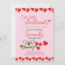 Search for valentines day birthday invitations A little sweetheart
