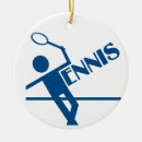 Search for tennis racket christmas tree decorations Player