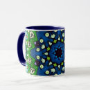 Search for blue mosaic mugs Mandala