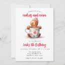 Search for hot cocoa party invitations Gingerbread