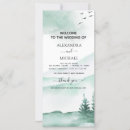 Search for mountain wedding programmes Forest