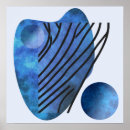 Search for blue heart posters Minimal