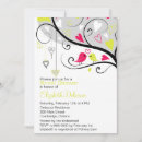 Search for love birds bridal shower invitations Cute