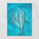 Search for dolphins postcards Sea