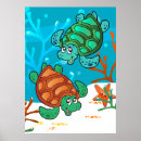 Search for funny turtles posters Ocean