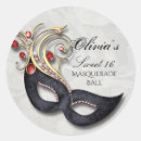 Search for sweet 16 masquerade stickers For her