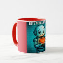 Search for heart robot mugs Valentine