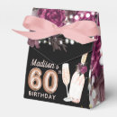 Search for 60th birthday favour boxes Elegant