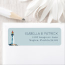 Search for lighthouse return address labels Illustration