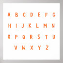 Search for alphabet letter posters Abc