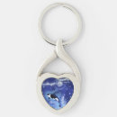 Search for orca whales key rings Blue