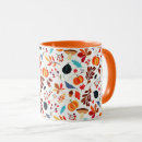 Search for fall pumpkin pattern mugs Leaves