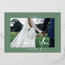 Search for real foil wedding thank you cards Modern