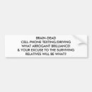 Search for cell bumper stickers Safety