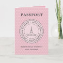 Search for passport birthday invitations Paris