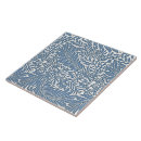 Search for blue floral pattern tiles William morris