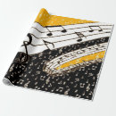 Search for clef wrapping paper Gold