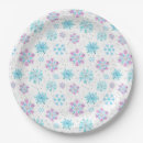 Search for purple christmas plates Snowflakes