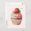 Search for bakery goods postcards Cupcake