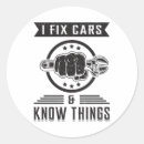 Search for funny mechanic stickers Wrench