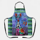 Search for cat person aprons Kitty