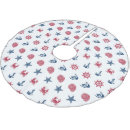 Search for red white and blue tree skirts Beach