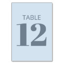 Search for blue table cards Simple