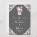 Search for mason jar save the dates Boho