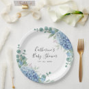 Search for hydrangea plates Baby shower