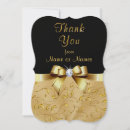 Search for thank you birthday invitations Black and gold