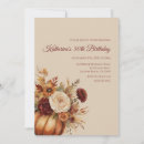 Search for birthday thanksgiving invitations Pumpkin