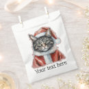 Search for santa claus favour bags Cat