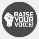 Search for raise stickers Protest