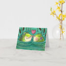 Search for cute frog valentines day cards Green