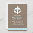 Search for nautical baby sprinkle invitations Blue