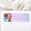 Search for purple ombre return address labels Pink