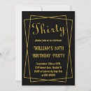 Search for online 30th birthday invitations Minimal