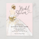 Search for blush and gold bridal shower invitations Bride