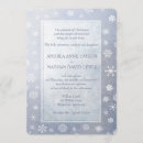 Search for holiday rehearsal dinner invitations Snowflakes