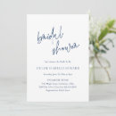 Search for navy bridal shower invitations Classic