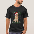 Search for golden retriever christmas tshirts Top