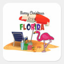 Search for merry florida christmas stickers Tropical