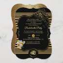 Search for art deco hens party invitations Black